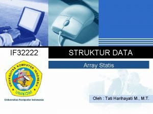 Contoh array statis