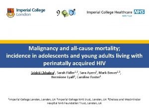 Malignancy and allcause mortality incidence in adolescents and