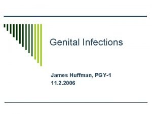 Genital infections Genital infections