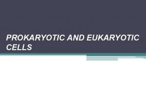 Are cell walls prokaryotic or eukaryotic Are cell walls prokaryotic or eukaryotic