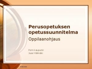 Jussi välimäki pori