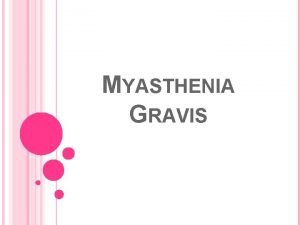 Myasthenia gravis eyes