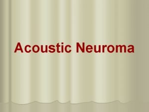 Rollover phenomenon in acoustic neuroma