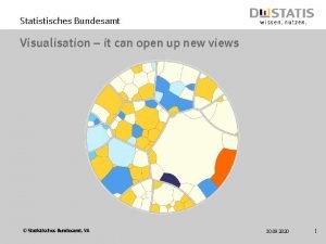 Statistisches Bundesamt Visualisation it can open up new