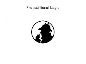 Algebra of propositions