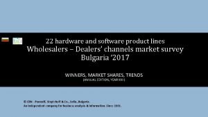 22 hardware and software product lines Wholesalers Dealers