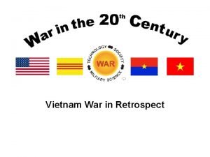 Vietnam War in Retrospect Strategy of Revolutionary War