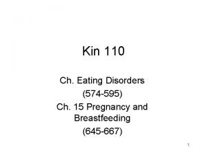 Kin 110 Ch Eating Disorders 574 595 Ch