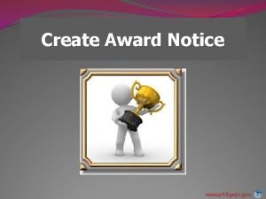 How to post award in philgeps