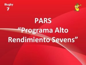 PARS Programa Alto Rendimiento Sevens Reflexin personal Colegio