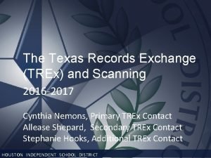 Texas record exchange