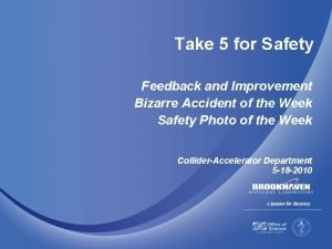Safety observations examples