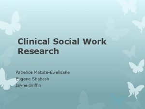 Patience in social work