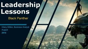 Black panther leadership style