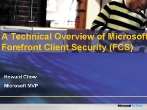 Microsoft forefront client security updates