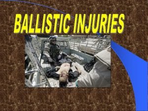 Missile wound Missile wound