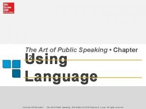 The denotative meaning of a word is public speaking