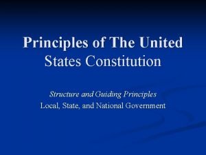 Checks and balances in the constitution definition