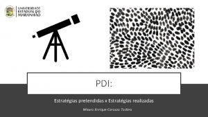 Pdi uema Pdi uema