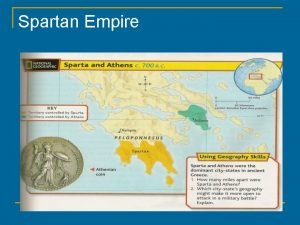 Spartan Empire Sparta n n n Aprox 950