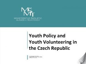 Humanitarian projects in prague for youth Humanitarian projects in prague for youth