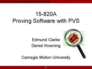 Pvs theorem prover
