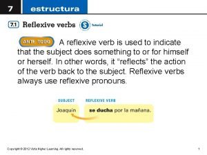 Whats a reflexive verb