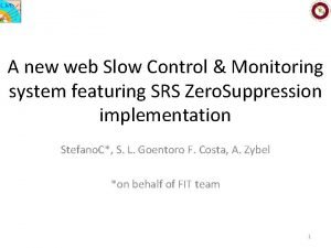 Slow control application