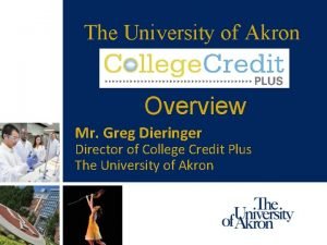 University of akron gpa requirements