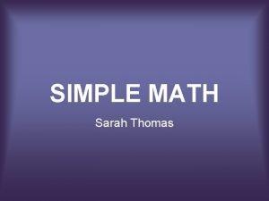 Sarah thomas quotes