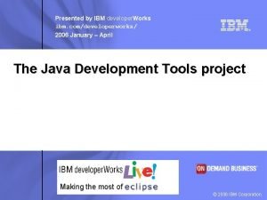 Ibm developerworks java