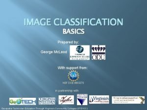 Image classification basics