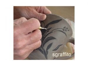 Sgraffito ceramics