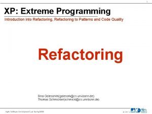 Exterme programming