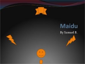 Maidu By Samuel B REGION The Maidu were