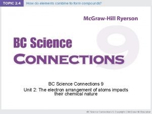 Bc science connections