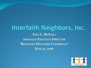Interfaith neighbors