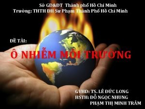 S GDT Thnh ph H Ch Minh Trng