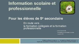 Scolarité insuffisante sram Scolarité insuffisante sram