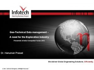 Geotechnical data management