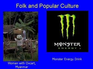 Folk and Popular Culture Monster Energy Drink Woman