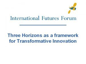3 horizons of innovation