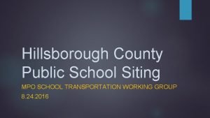Hillsborough county public schools transportation