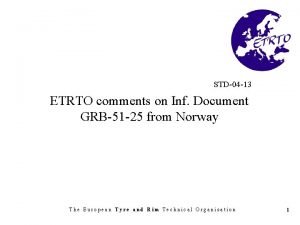 STD04 13 ETRTO comments on Inf Document GRB51