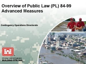 Public law 84-99