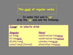 Normal verbs