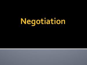 Negotiation Negotiation Negotiation Payee transfers instrument rather than