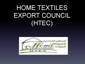 Textile export council