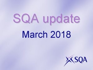 SQA update March 2018 Statistics 201617 Subject Entries