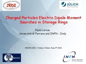 Charged Particles Electric Dipole Moment Searches in Storage